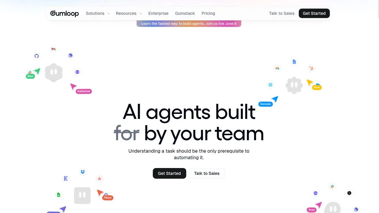 Gumloop product page